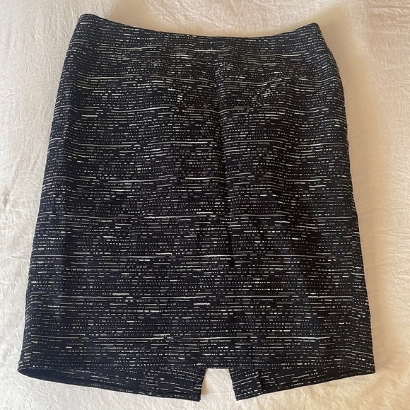 LOFT Textured Tweed Pencil Skirt - Picture 2 of 8